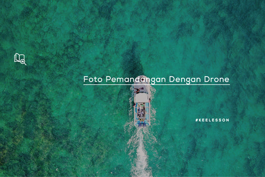 Foto Pemandangan Dengan Drone